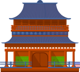 中式古建筑 楼房 中国古建筑png透明 (63)