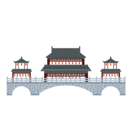 中式古建筑 楼房 中国古建筑png透明 (46)