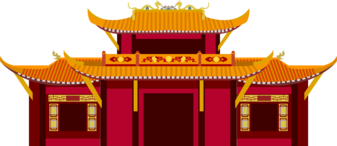 中式古建筑 楼房 中国古建筑png透明 (31)