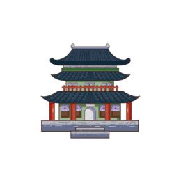 中式古建筑 楼房 中国古建筑png透明 (53)